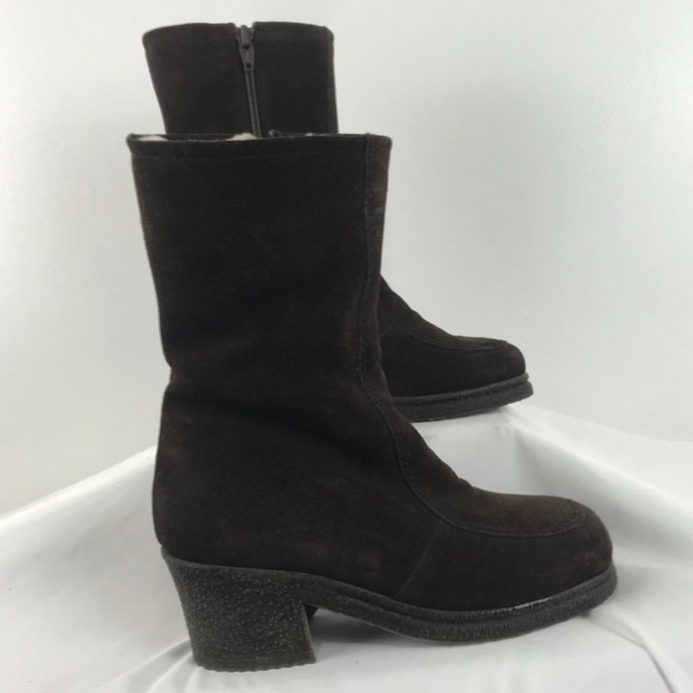 Pajar Women's Dark Brown Suede Winter Boots